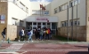 Estudiantes a la entrada del Campus Duques de Soria en una imagen de archivo. /SN