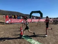 Una imagen de la jornada en Almenar. /Federación de Triatlón de Castilla y León