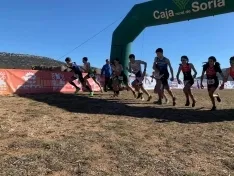 Una imagen de la jornada en Almenar. /Federación de Triatlón de Castilla y León