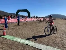 Una imagen de la jornada en Almenar. /Federación de Triatlón de Castilla y León