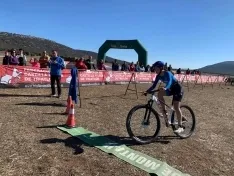Una imagen de la jornada en Almenar. /Federación de Triatlón de Castilla y León