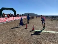 Una imagen de la jornada en Almenar. /Federación de Triatlón de Castilla y León