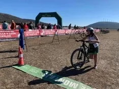 Una imagen de la jornada en Almenar. /Federación de Triatlón de Castilla y León