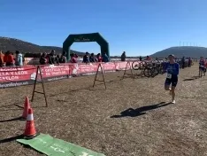 Una imagen de la jornada en Almenar. /Federación de Triatlón de Castilla y León