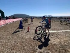 Una imagen de la jornada en Almenar. /Federación de Triatlón de Castilla y León