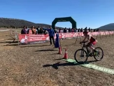 Una imagen de la jornada en Almenar. /Federación de Triatlón de Castilla y León