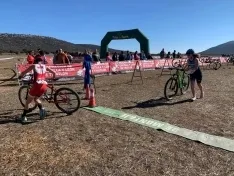 Una imagen de la jornada en Almenar. /Federación de Triatlón de Castilla y León