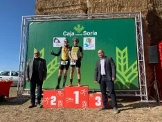 Una imagen de la jornada en Almenar. /Federación de Triatlón de Castilla y León