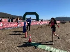 Una imagen de la jornada en Almenar. /Federación de Triatlón de Castilla y León