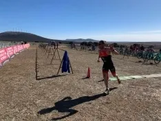 Una imagen de la jornada en Almenar. /Federación de Triatlón de Castilla y León