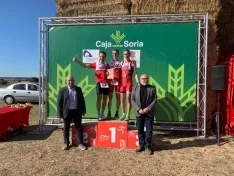 Una imagen de la jornada en Almenar. /Federación de Triatlón de Castilla y León