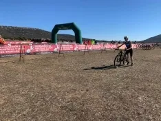 Una imagen de la jornada en Almenar. /Federación de Triatlón de Castilla y León