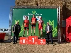 Una imagen de la jornada en Almenar. /Federación de Triatlón de Castilla y León