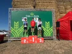 Una imagen de la jornada en Almenar. /Federación de Triatlón de Castilla y León