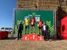 Una imagen de la jornada en Almenar. /Federación de Triatlón de Castilla y León