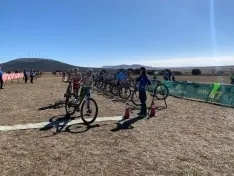 Una imagen de la jornada en Almenar. /Federación de Triatlón de Castilla y León