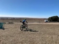 Una imagen de la jornada en Almenar. /Federación de Triatlón de Castilla y León