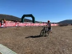 Una imagen de la jornada en Almenar. /Federación de Triatlón de Castilla y León