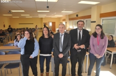 Estudiantes de Erasmus Soria segundo cuatrimestre. /SN