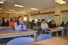 Estudiantes de Erasmus Soria segundo cuatrimestre. /SN