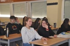 Estudiantes de Erasmus Soria segundo cuatrimestre. /SN
