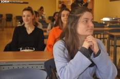 Estudiantes de Erasmus Soria segundo cuatrimestre. /SN