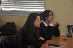 Estudiantes de Erasmus Soria segundo cuatrimestre. /SN