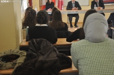 Estudiantes de Erasmus Soria segundo cuatrimestre. /SN