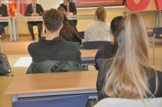 Estudiantes de Erasmus Soria segundo cuatrimestre. /SN