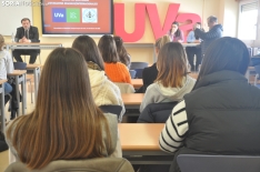 Estudiantes de Erasmus Soria segundo cuatrimestre. /SN
