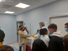 Foto 5 - Escolapios visita el Hospital Latorre