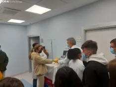 Foto 5 - Escolapios visita el Hospital Latorre
