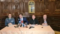 Restitución de las coronas de la Virgen de la Blanca de Noviercas. /SN
