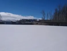 'La Arquilla', completamente nevada/ S.D. Ágreda.