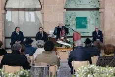 Una imagen del acto de homenaje. /Concha Ortega - Ical