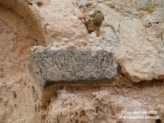 Foto 5 - La Asociación de Alcozar encuentra inscripciones en la ermita románica que "creemos que no se han tenido en cuenta"