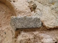 Foto 5 - La Asociaci&oacute;n de Alcozar encuentra inscripciones en la ermita rom&aacute;nica que "creemos que no se han tenido en cuenta"