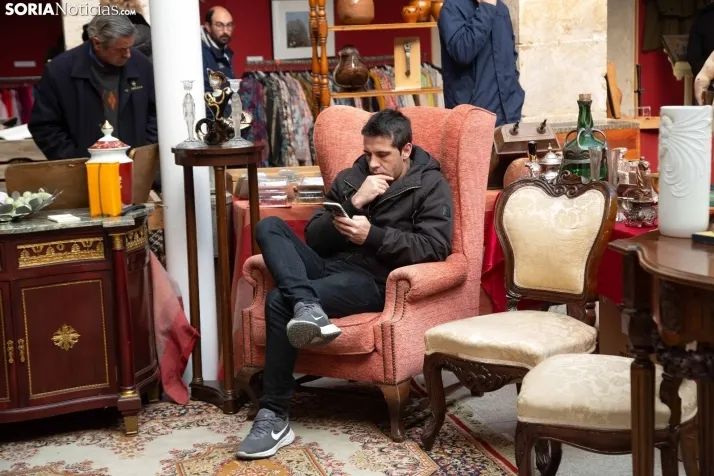 Feria de antigüedades de El Burgo