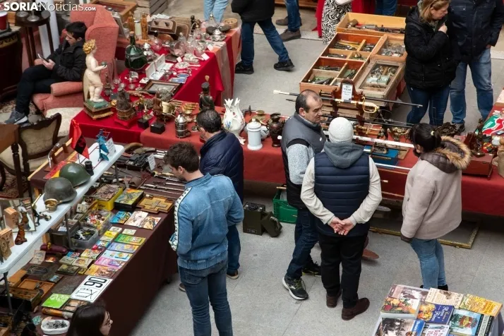 Feria de antigüedades de El Burgo