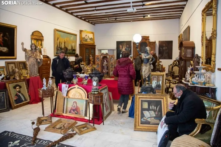 Feria de antigüedades de El Burgo