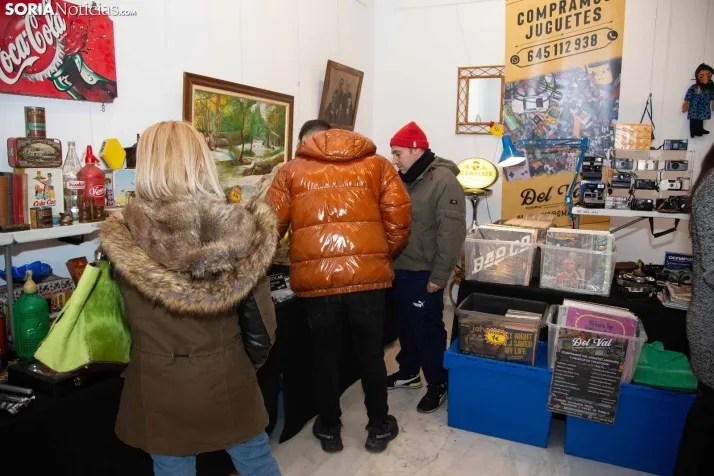 Feria de antigüedades de El Burgo