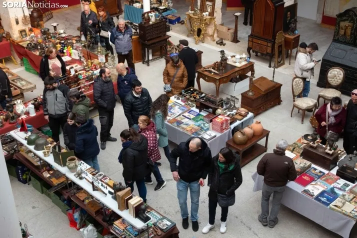 Feria de antigüedades de El Burgo