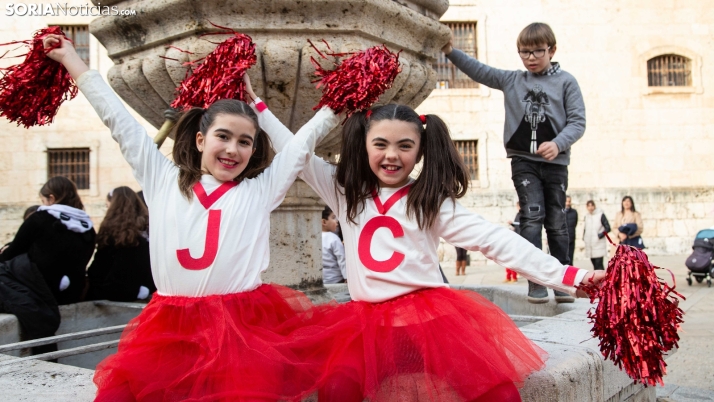Galería: Los más pequeños celebran el carnaval en El Burgo con un desfile muy especial