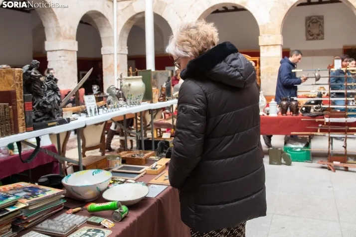 Feria de antigüedades de El Burgo