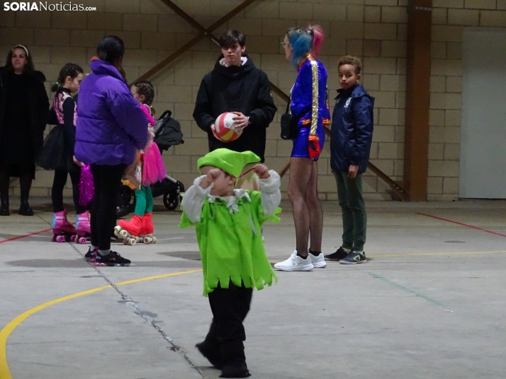 Los pequeños de Golmayo disfrutan del carnaval. /SN