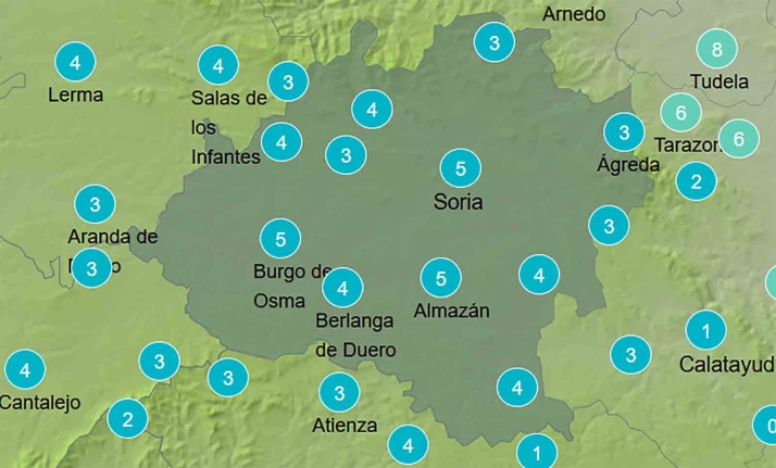 El tiempo en Soria: Continúan las heladas