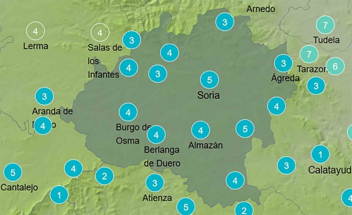 El tiempo en Soria: Termómetros a la baja