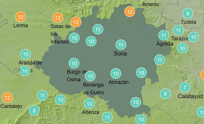 El tiempo en Soria: Se mantiene la estabilidad