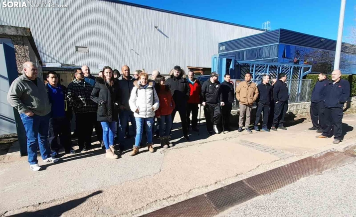 Trabajadores de Plásticos ABC materializan una nueva protesta contra la prórroga del ERTE
