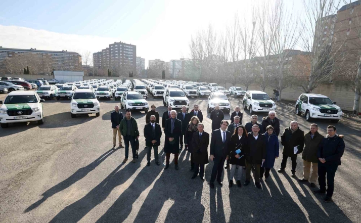 Agentes y celadores medioambientales de la Junta dispondrán de 565 nuevos vehículos todoterreno, con un coste de 14,5 millones de euros